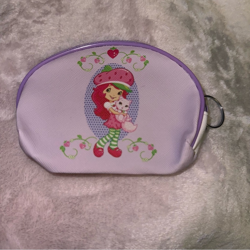 ✨✨5/$10✨✨ Strawberry Shortcake Mini Coin Purse Backpack Bag Pendant Keychain